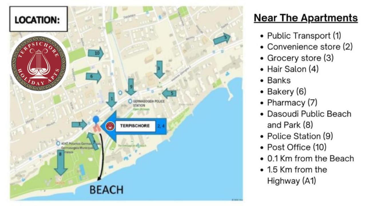 Terpsichore Holiday Apts ليماسول المظهر الخارجي الصورة